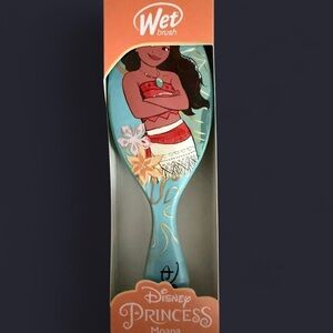 Wet Brush Disney Princess Moana Hair Brush - Blue